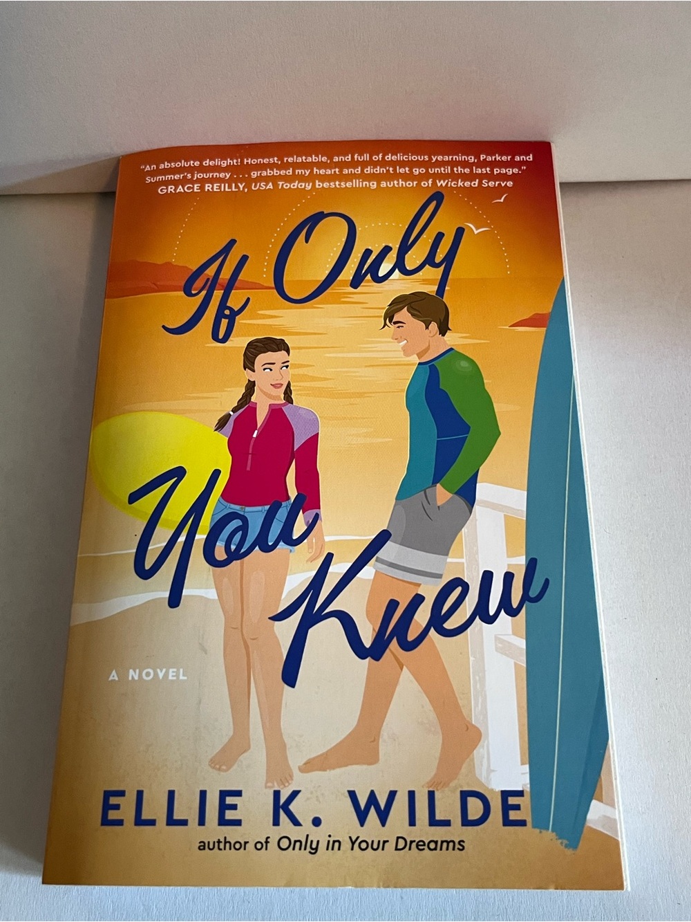 🏄♀️ If Only You Knew by Ellie K. Wilde – Paperback